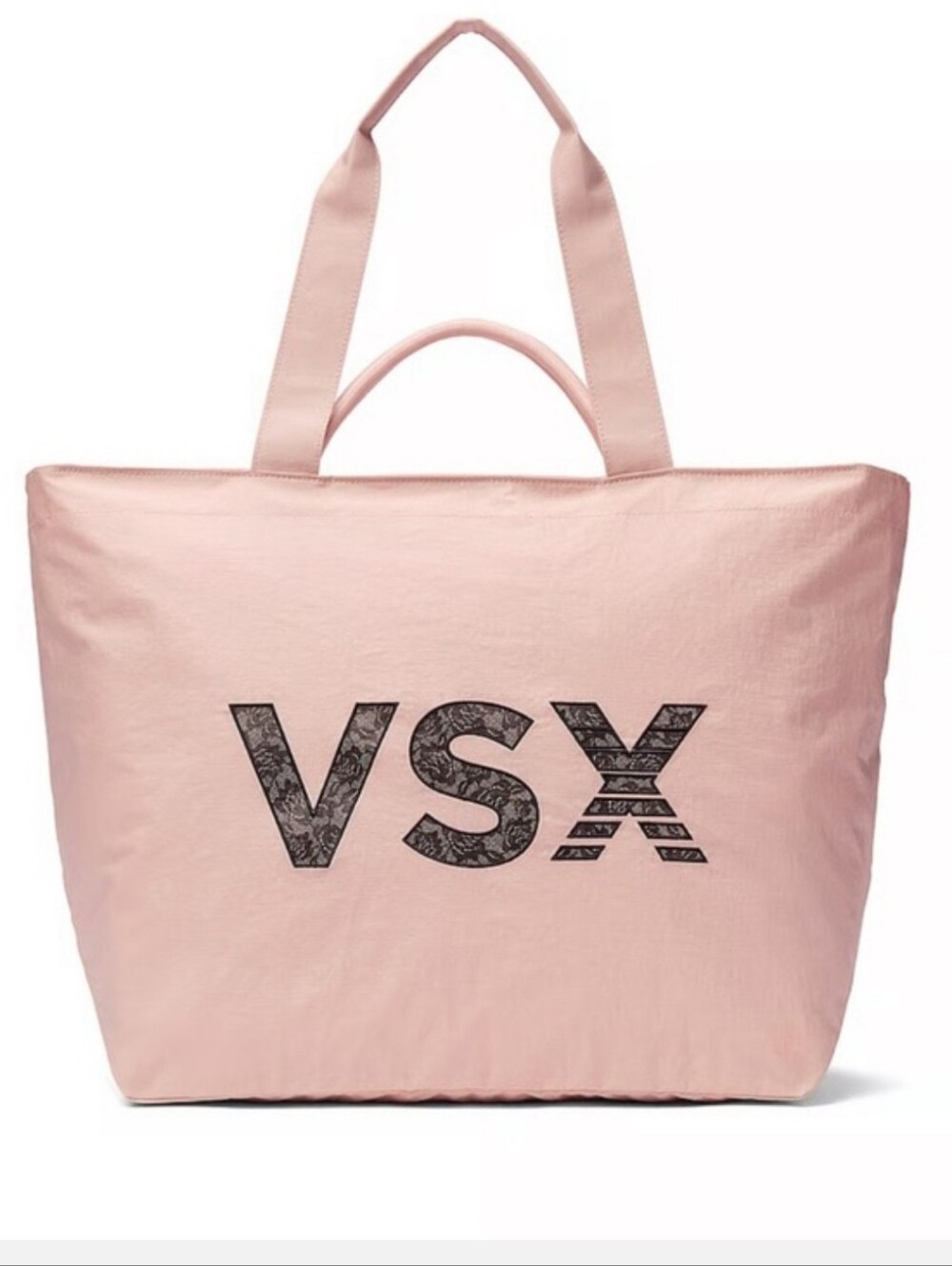 Victoria Secrets VSX Blush Pink Tote with Black Logo